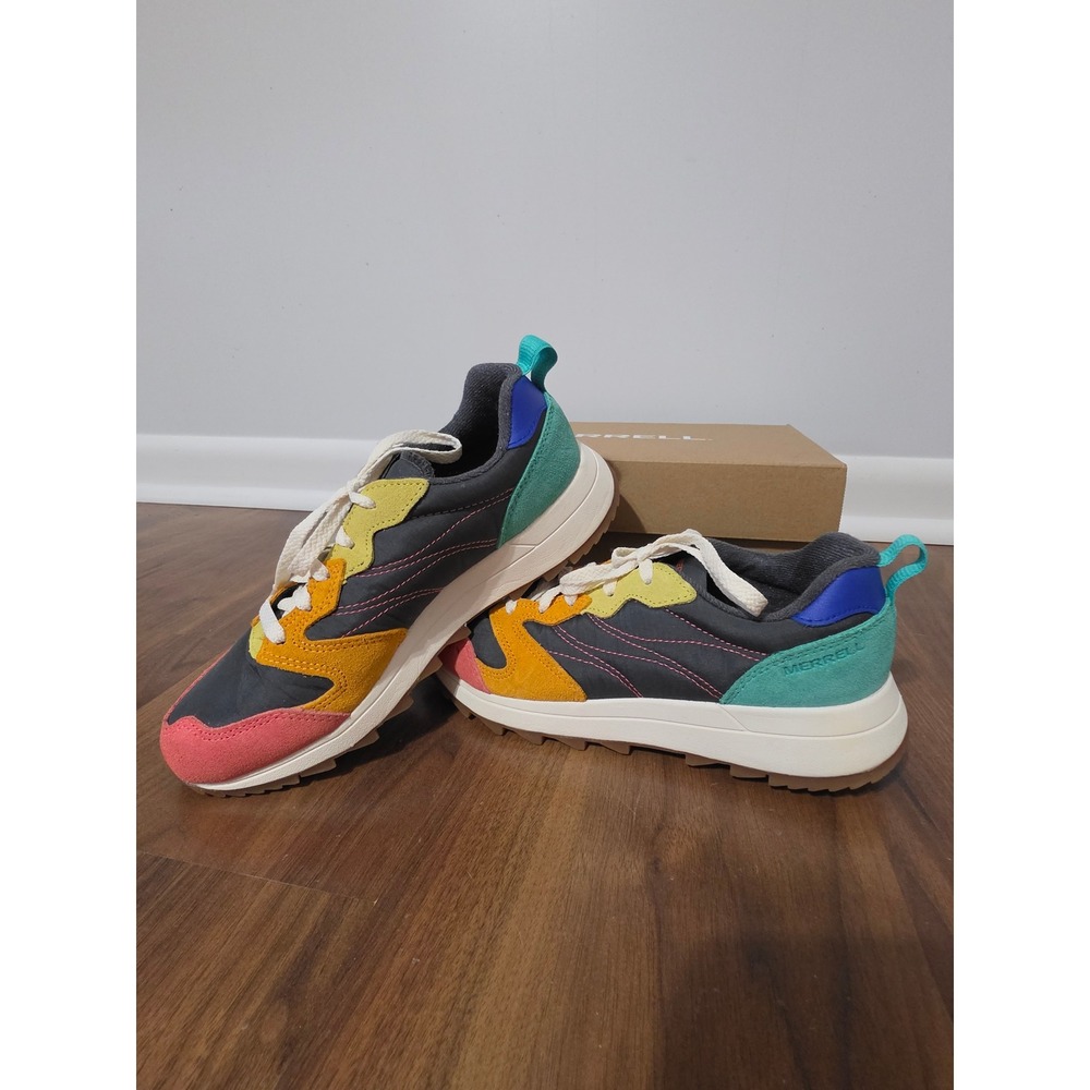 Merrell Alpine 83 Sneaker Sport Womens 8 Alloy Multi Color Retro Outdoor